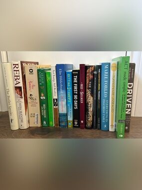 Large book lot! As shown